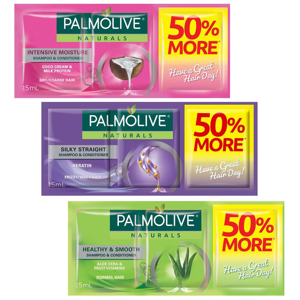 Palmolive Shampoo Sachet 15ml
